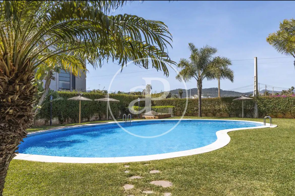 Swimming pool of Flat to rent in Jávea / Xàbia  with Air Conditioner, Heating and Private garden