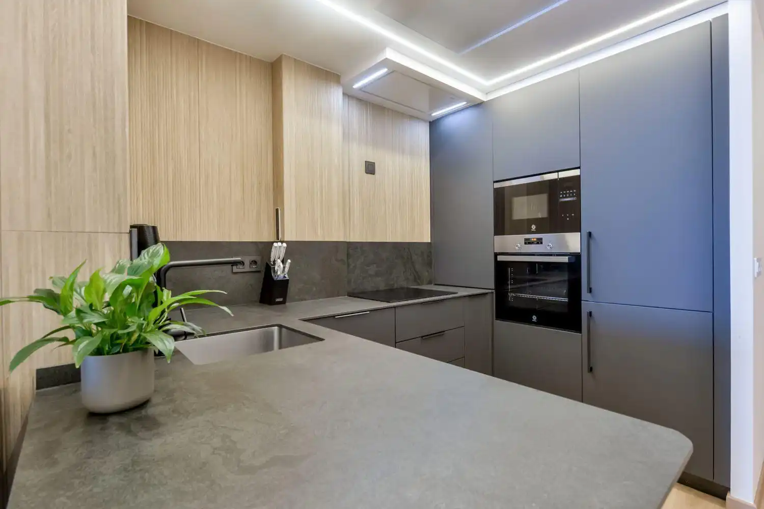 Kitchen of Duplexes for sale in Altea  with Air Conditioner and Swimming Pool