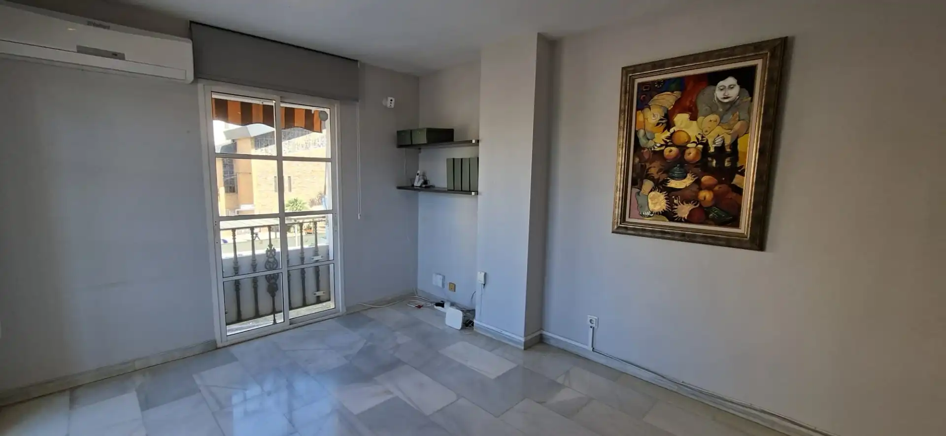 Bedroom of Flat for sale in Málaga  with Air Conditioner and Terrace