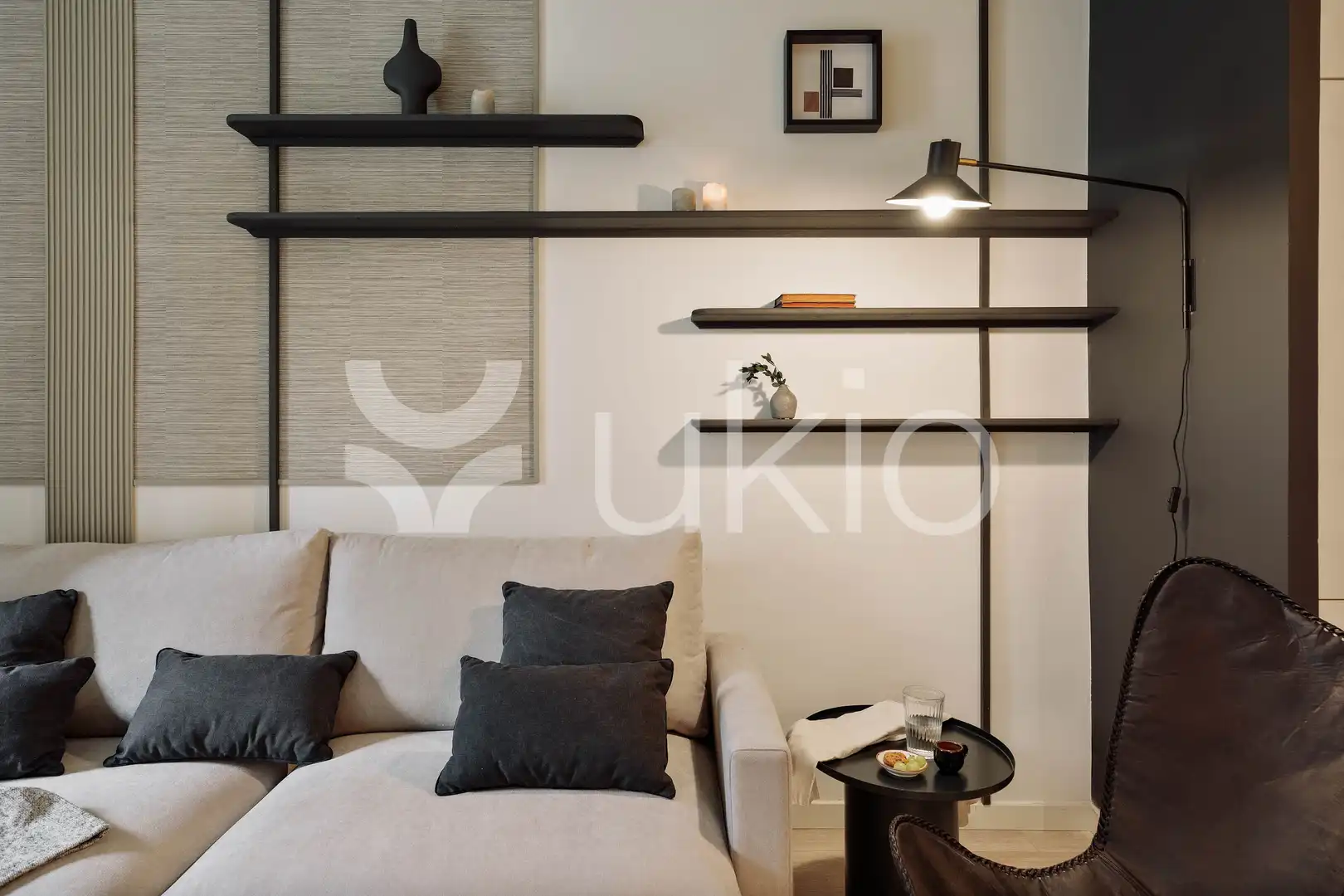 Living room of Apartments for rent in Barcelona  with Air Conditioner, Heating and Furnished