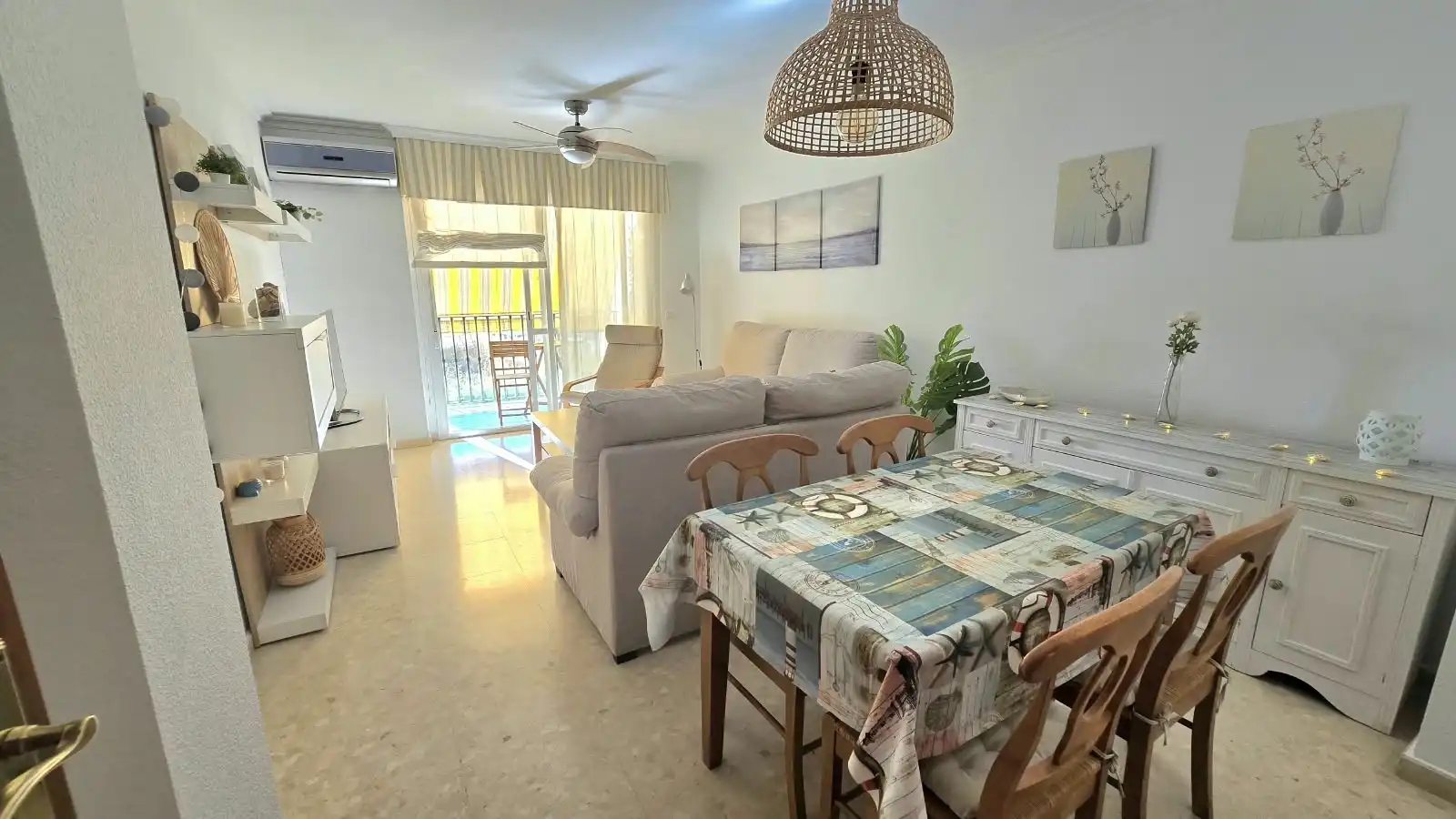 Wohnung mit Terrasse zur Miete in Urbanización Santa Rosa