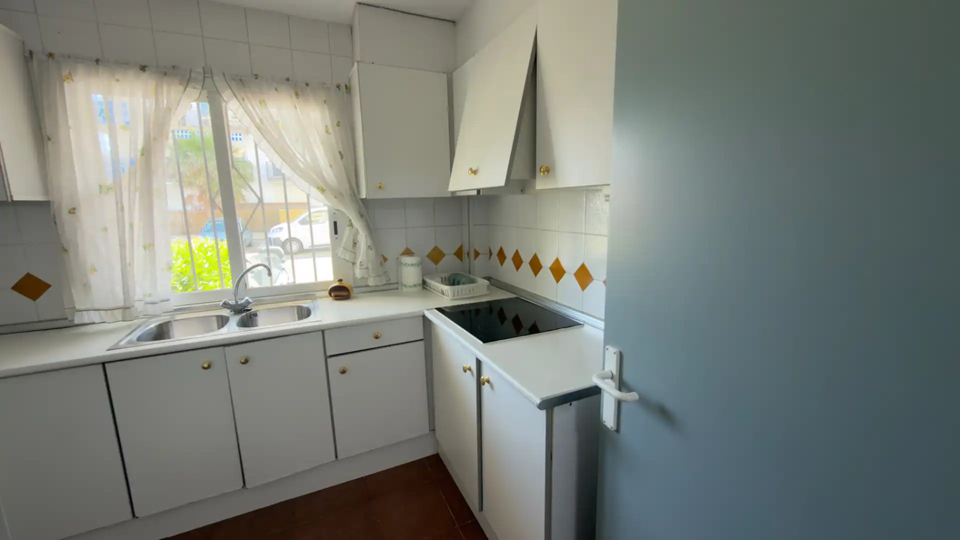 Cocina de Apartamento en venta en Roses con Aire acondicionado, Calefacción y Terraza