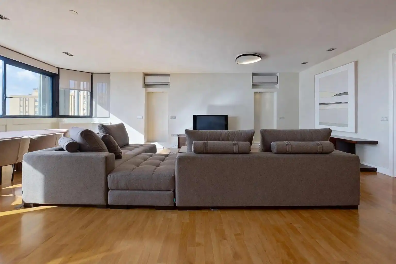 Living room of Flat for rent in Santa Cruz de Tenerife  with Air Conditioner, Heating and Storage room