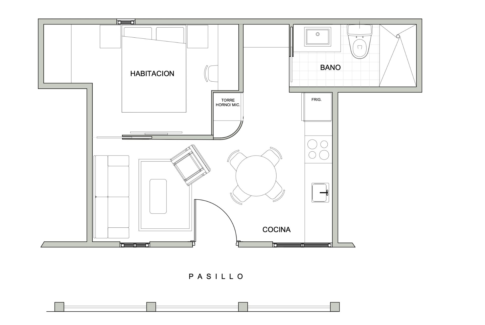 Piso en venta en  Madrid Capital