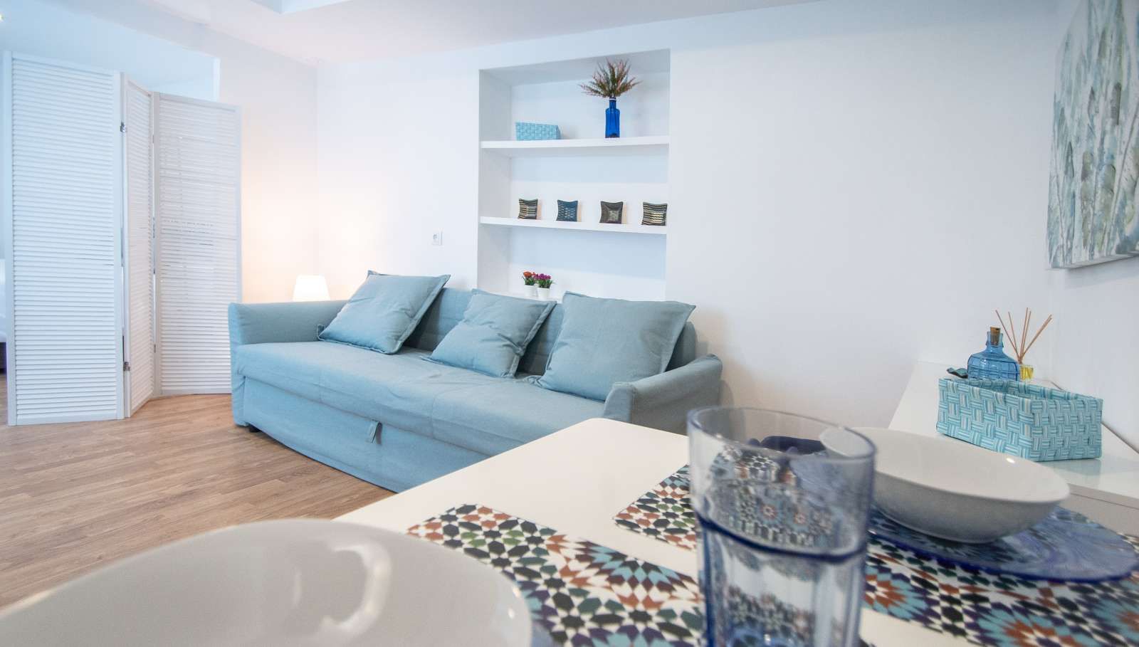 Dormitori de Estudi per a compartir en  Cádiz Capital amb Aire condicionat i Terrassa