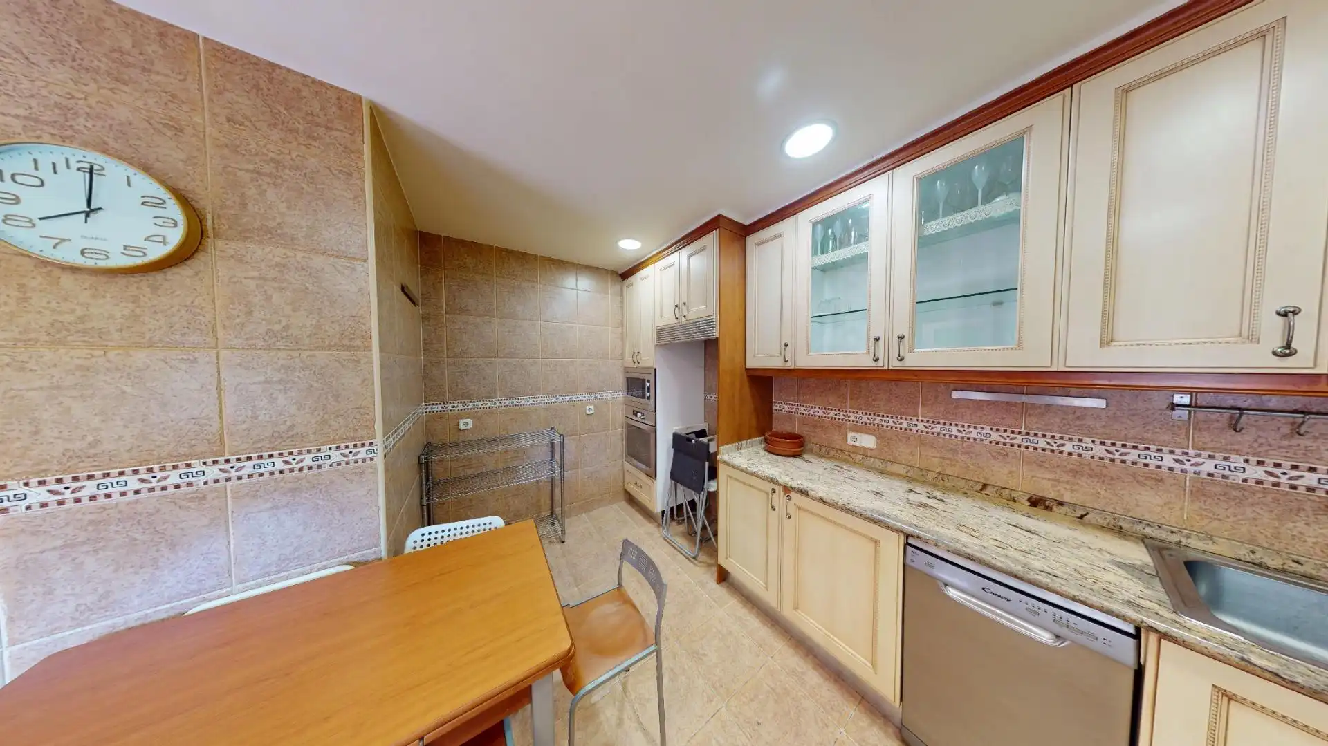 Cocina de Casa adosada en venta en El Molar (Madrid) con Calefacción, Jardín privado y Terraza