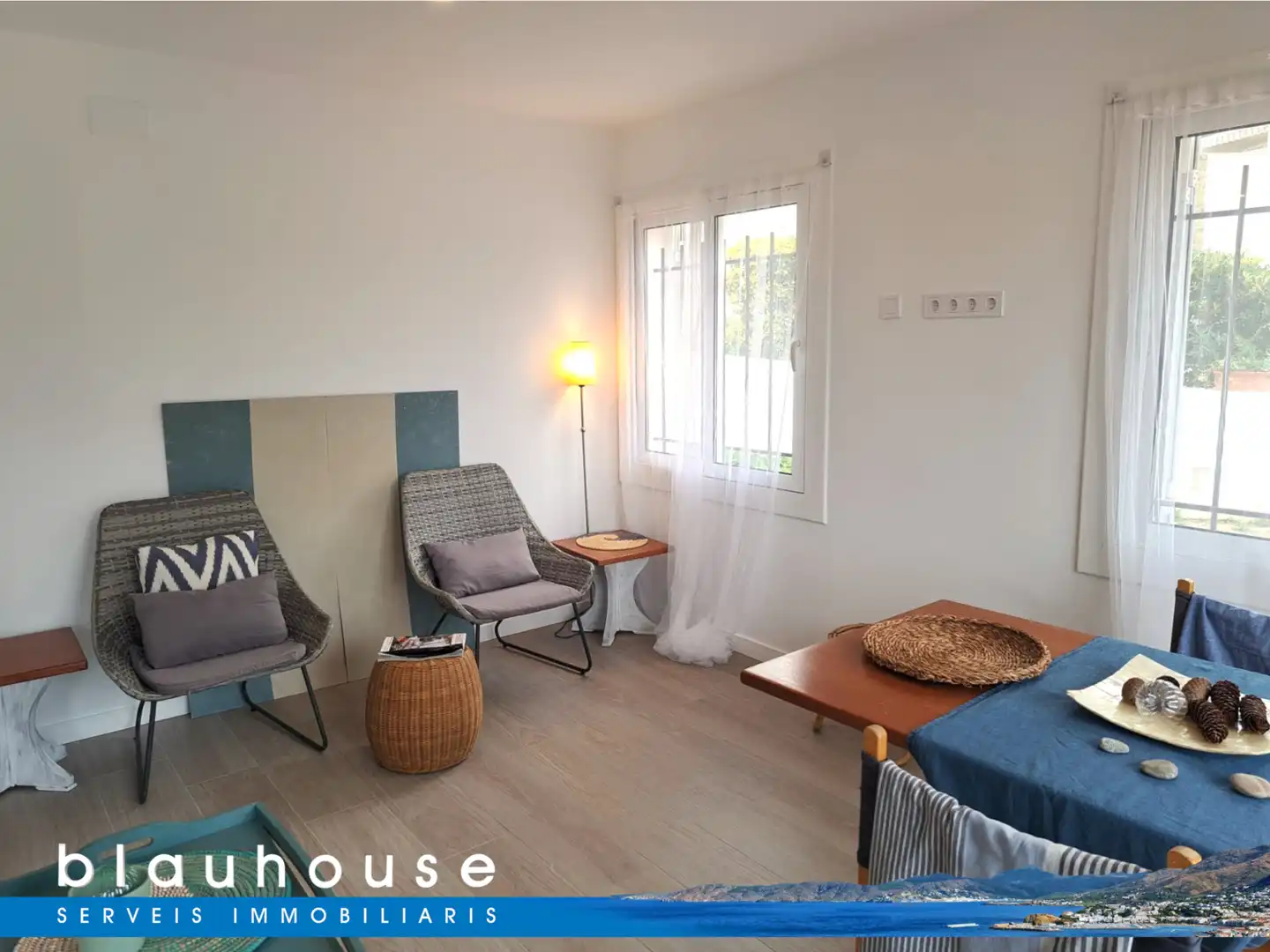 Sala d'estar de Apartament en venda en Llançà amb Aire condicionat, Calefacció i Terrassa