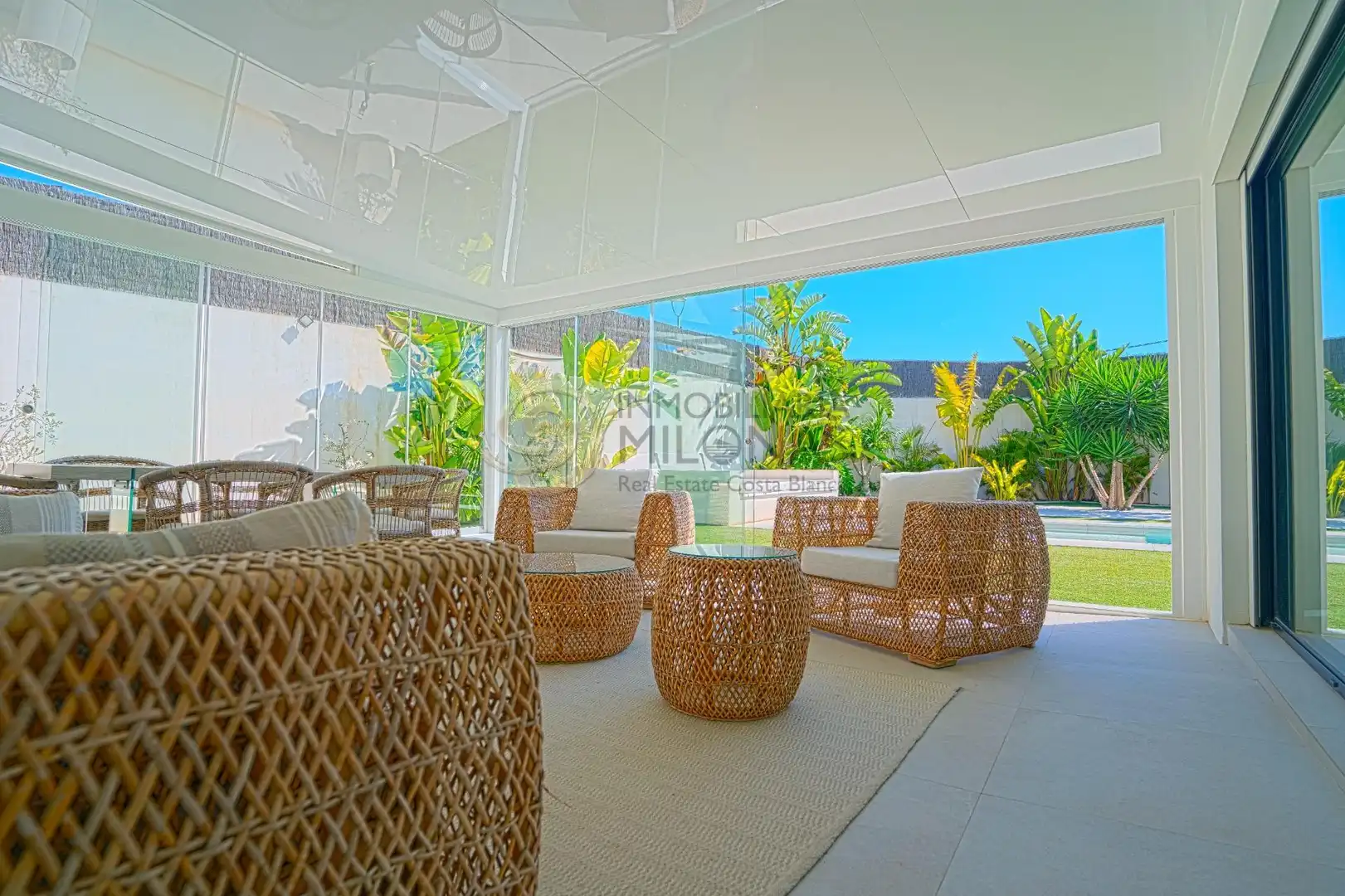 Terraza de Casa o chalet en venta en L'Alfàs del Pi con Aire acondicionado, Jardín privado y Terraza