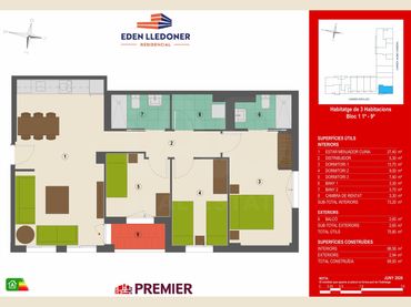 Flat for sale in Lledoner