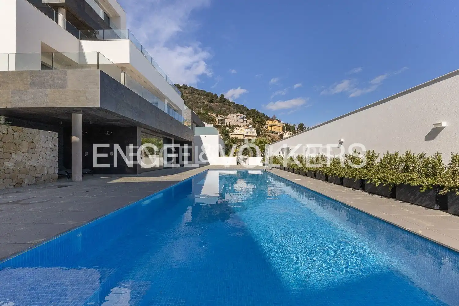Swimming pool of Flat for sale in Pedreguer  with Air Conditioner, Heating and Private garden