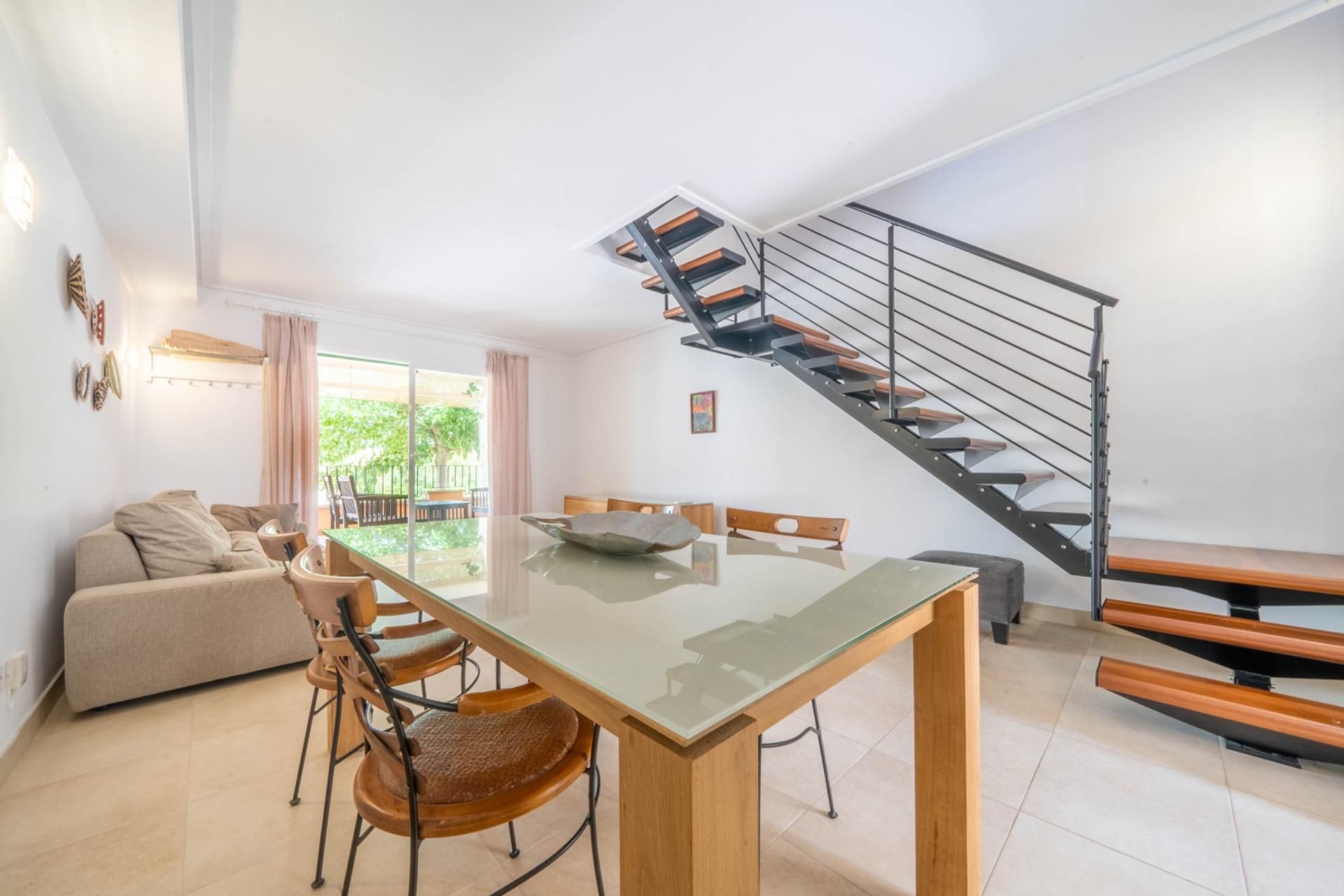 Dining room of Single-family semi-detached to rent in Llucmajor  with Air Conditioner, Private garden and Terrace