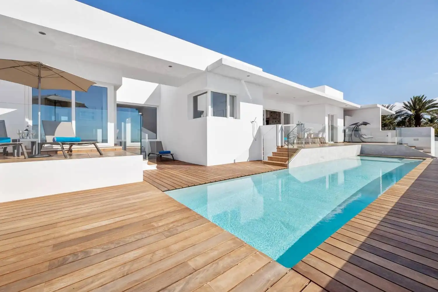 Piscina de Casa o chalet en venta en Tías con Aire acondicionado, Jardín privado y Terraza