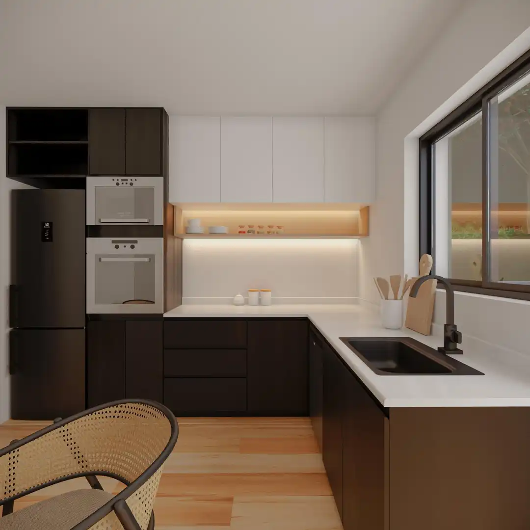 Cocina de Casa adosada en venta en Terrassa con Aire acondicionado, Calefacción y Jardín privado