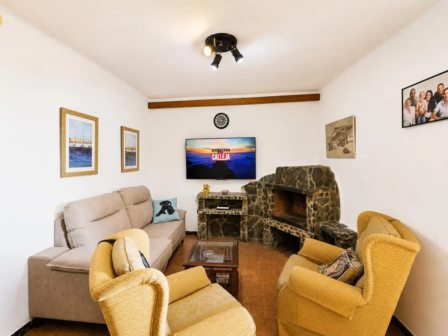 Sala de estar de Piso en venta en Arenys de Mar