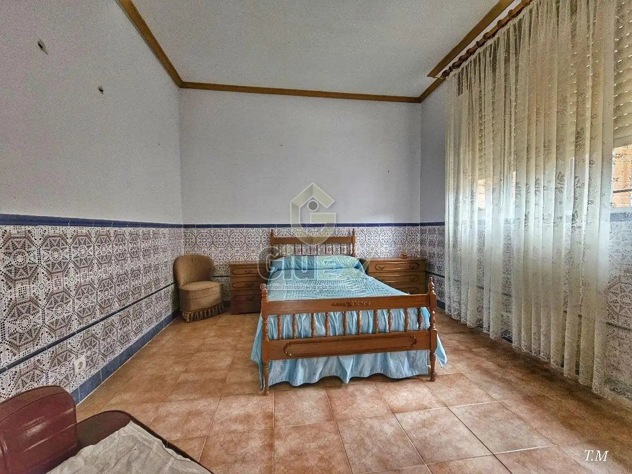 Bedroom of Houses for sale in Perales del Puerto  with Heating, Private garden and Terrace