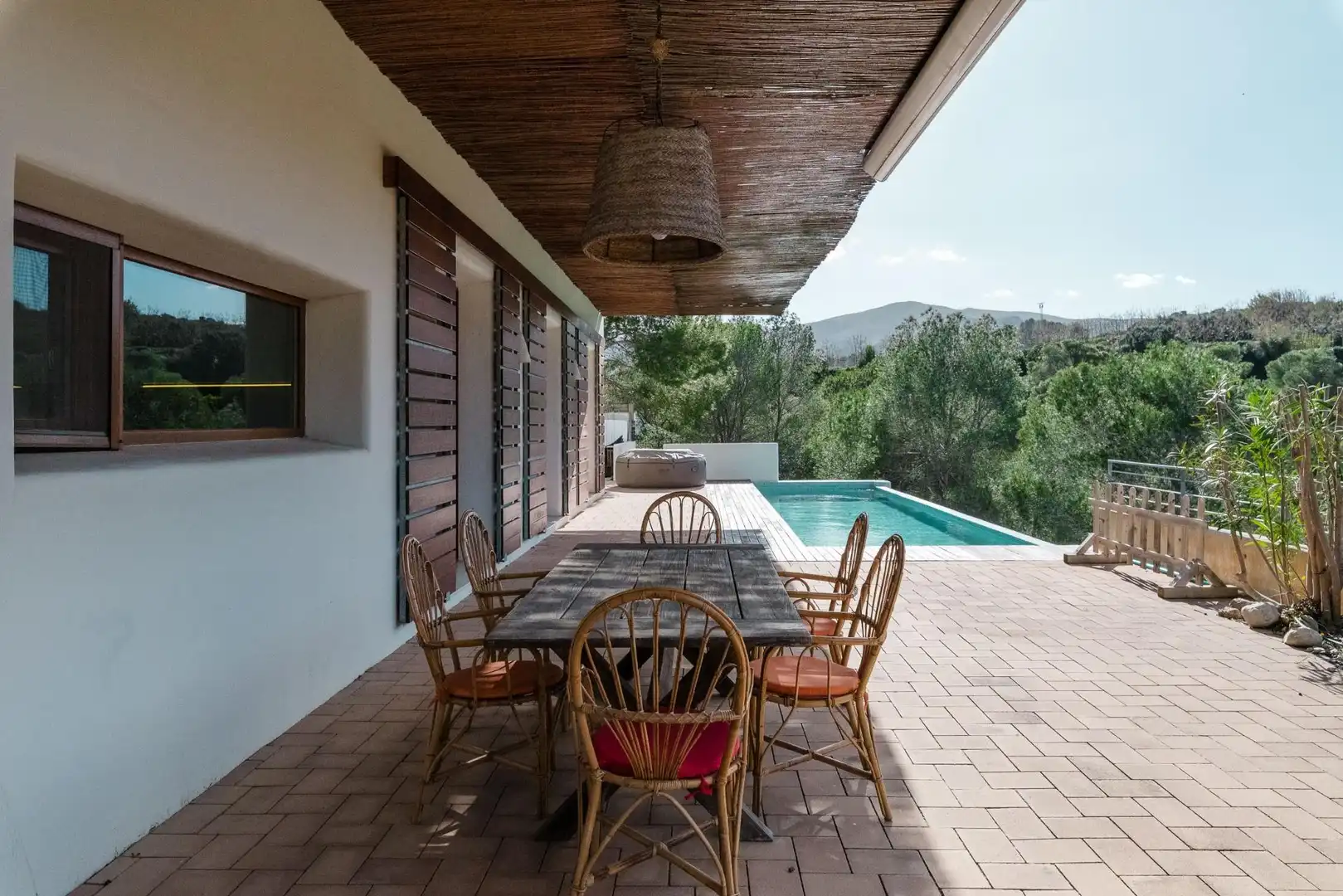 Terrassa de Casa o xalet en venda en Ròtova amb Aire condicionat, Calefacció i Jardí privat