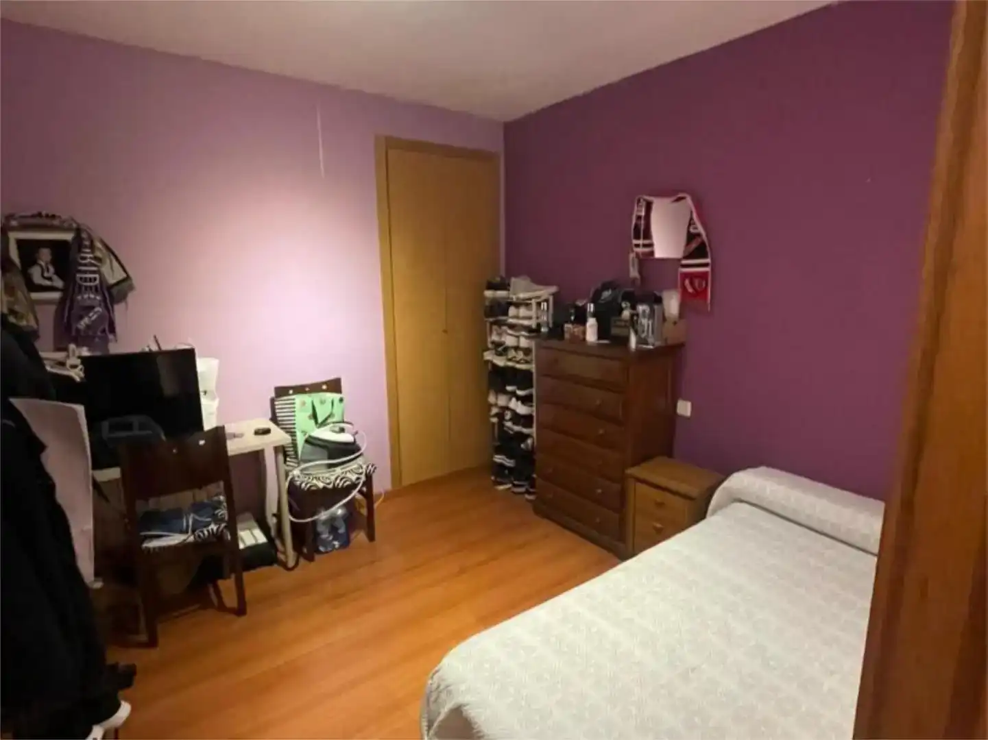 Bedroom of Flat for sale in Consuegra  with Air Conditioner and Balcony