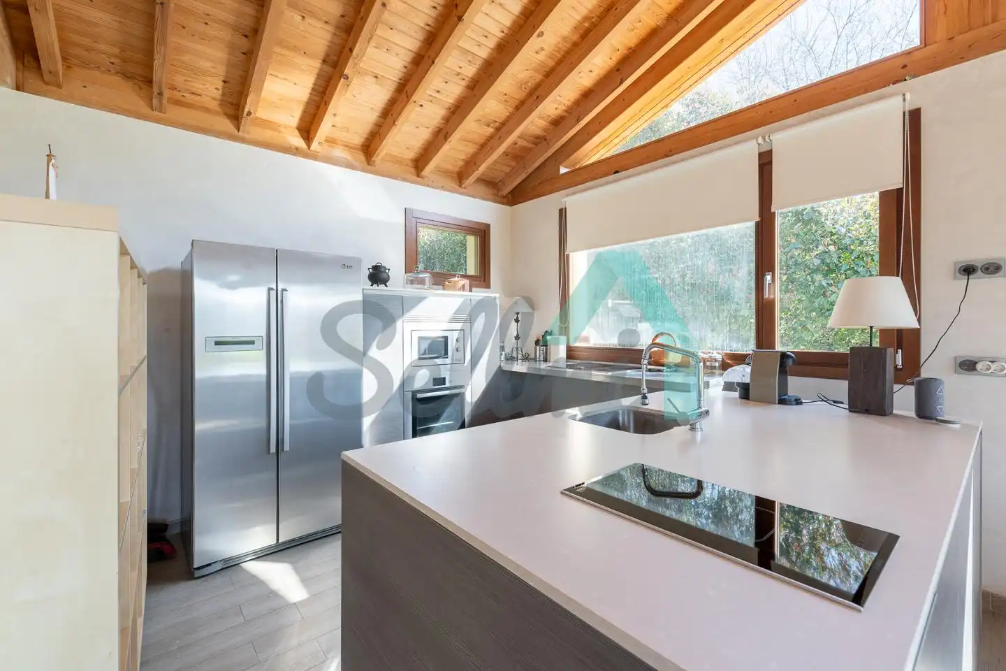 Cocina de Casa o chalet de alquiler en Villaviciosa con Calefacción, Jardín privado y Terraza