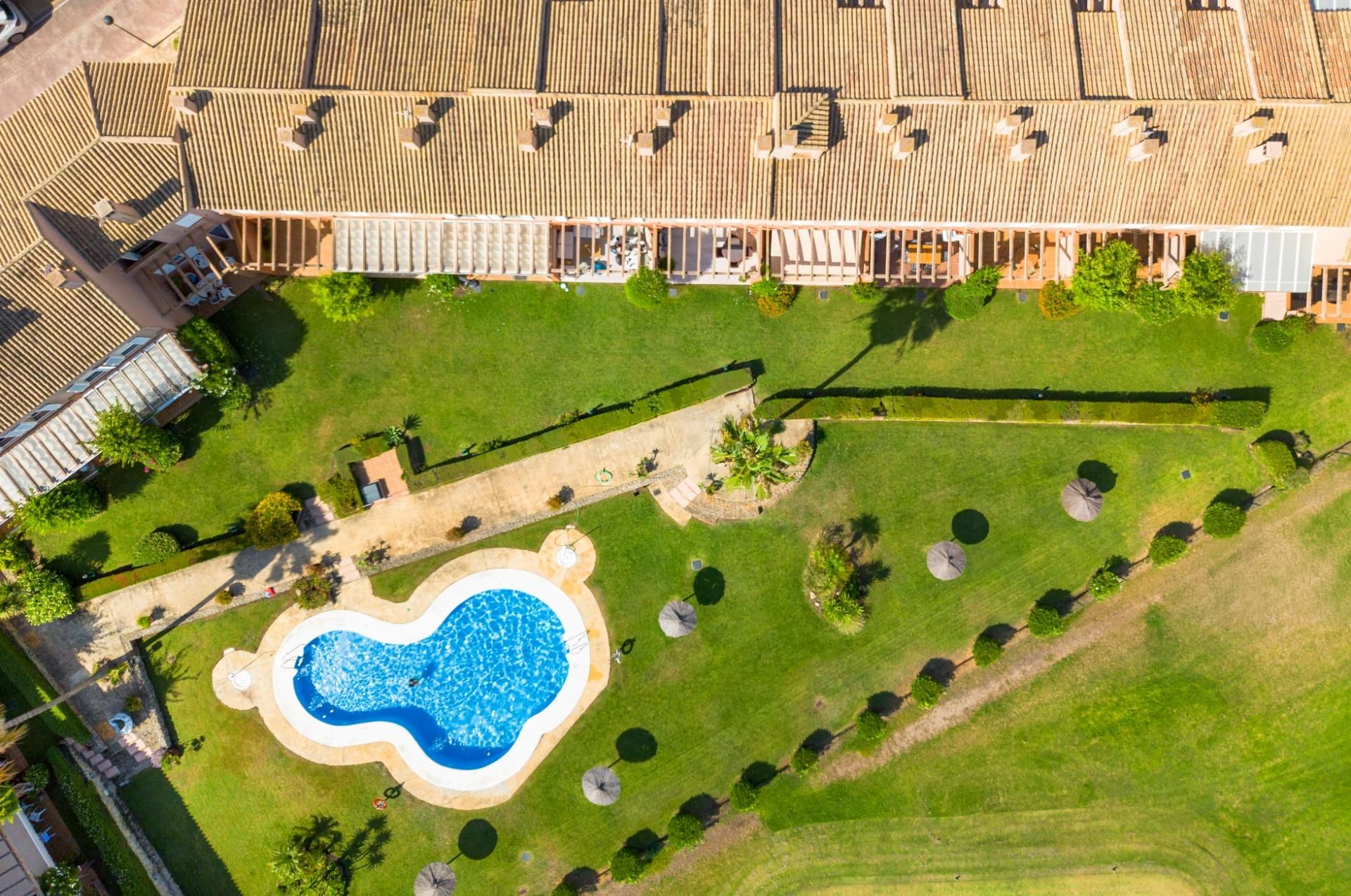 Garden of Single-family semi-detached for sale in Chiclana de la Frontera  with Air Conditioner, Private garden and Terrace