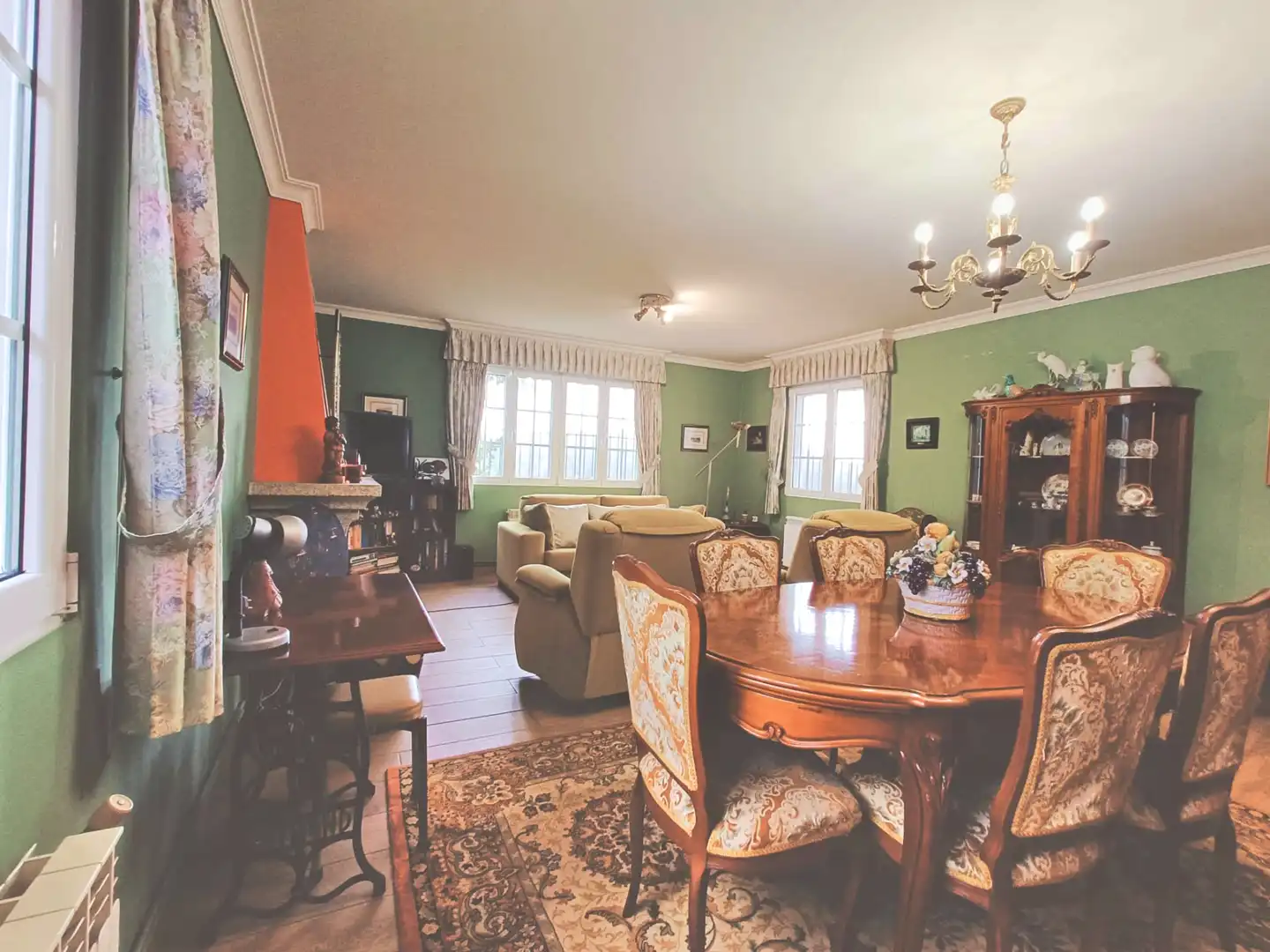 Esszimmer von Haus oder Chalet zum Verkauf in Narón mit Heizung, Privatgarten und Ofen