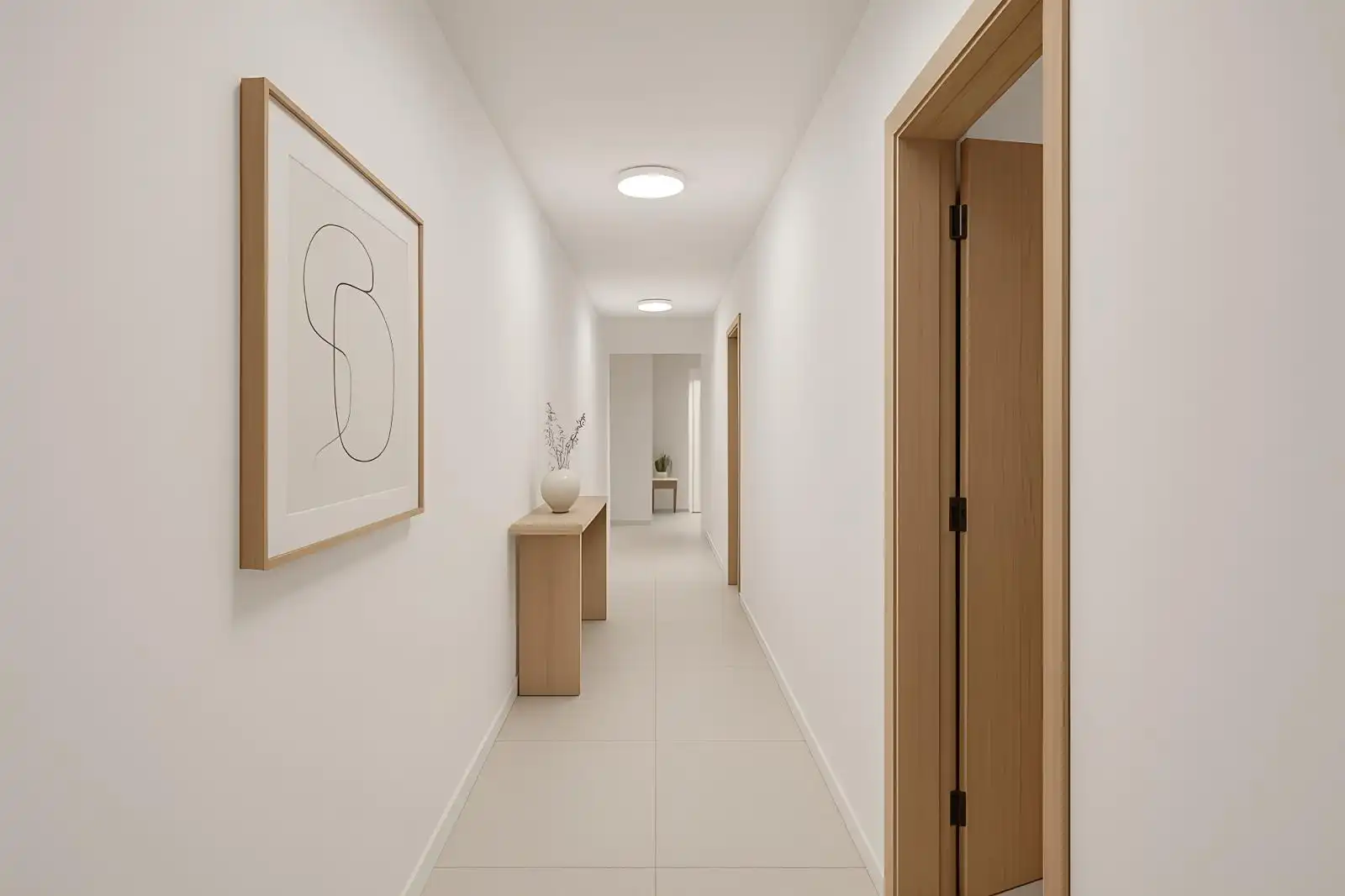 Wohnung zum Verkauf in Sant Joan Les Fonts mit Klimaanlage, Heizung und Parkett