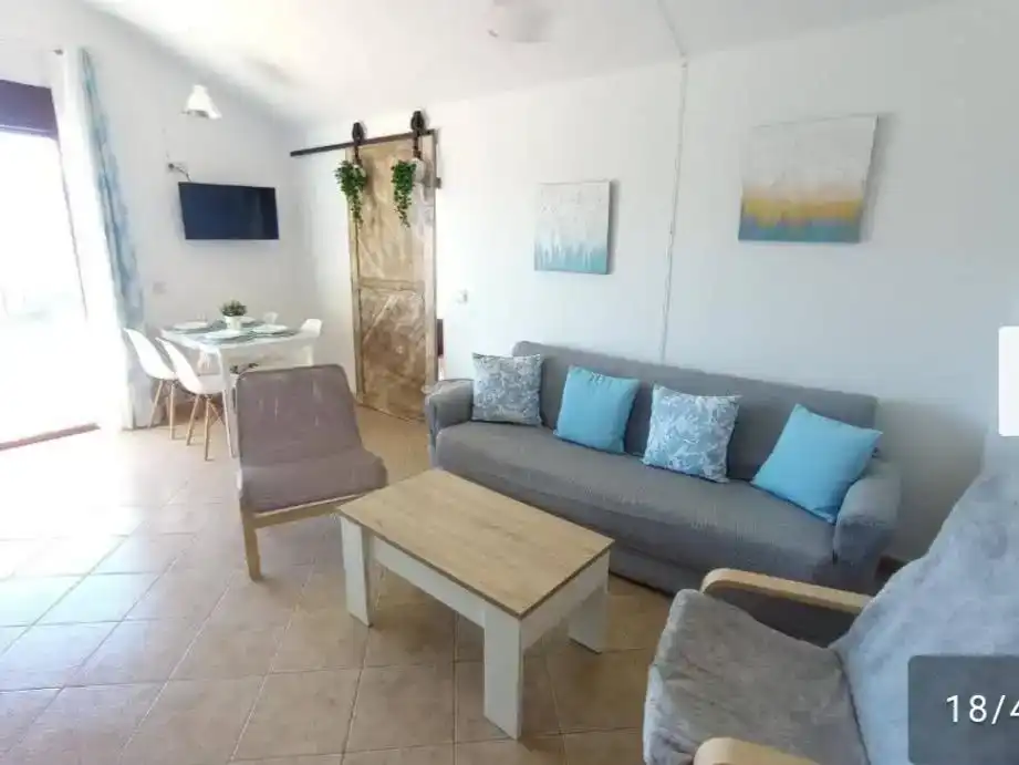 Wohnzimmer von Wohnungen zur Miete in Cortes de la Frontera mit Klimaanlage und Balkon