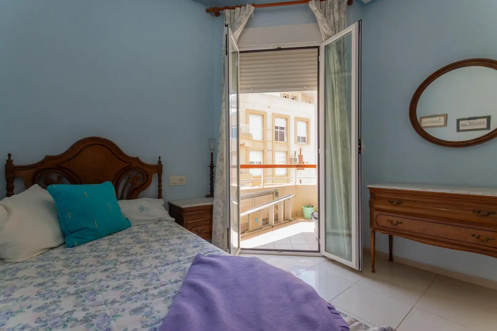Bedroom of Flat for sale in Águilas  with Storage room and Balcony