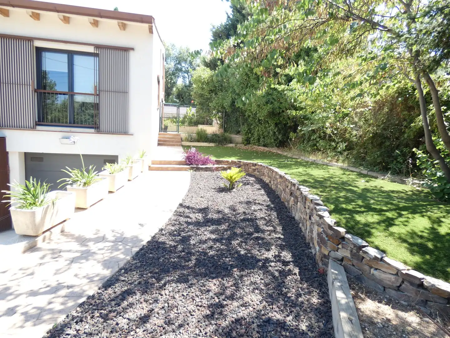Terrace of Detached homes for rent in Cerdanyola del Vallès  with Air Conditioner, Heating and Swimming Pool