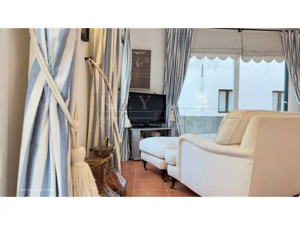 Sala de estar de Apartamento en venta en Ciutadella de Menorca con Aire acondicionado, Calefacción y Jardín privado