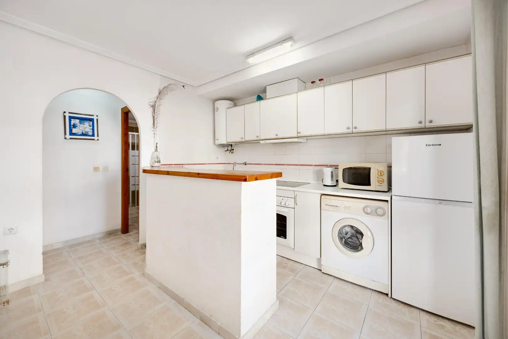 Küche von Erdgeschoss zum Verkauf in Torrevieja mit Terrasse, Möbliert und Gemeinschaftspool