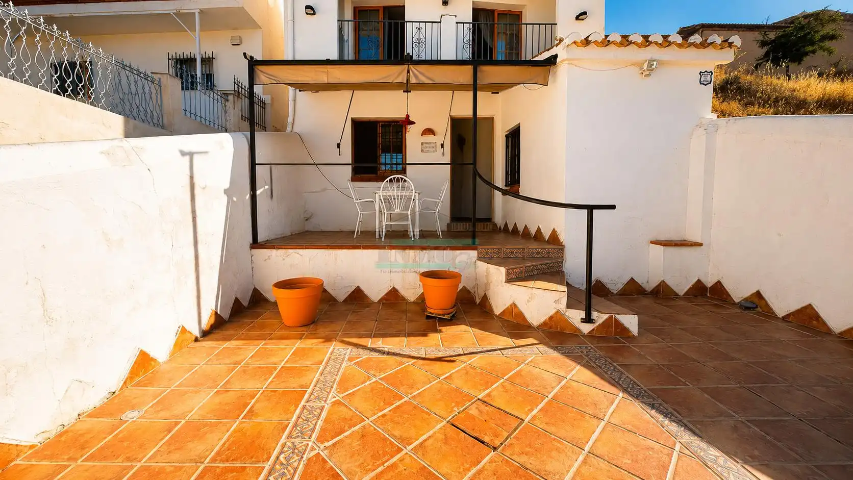 Terraza de Piso de alquiler en Granada con Jardín privado, Terraza y Amueblado