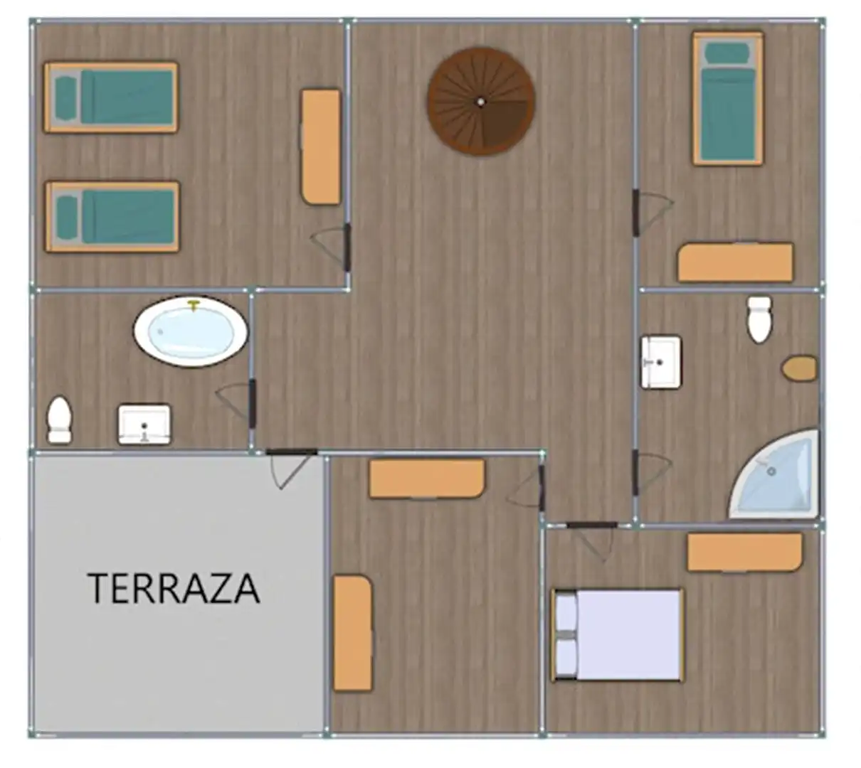 Detached house with garden for sale in Canals, imagen 43