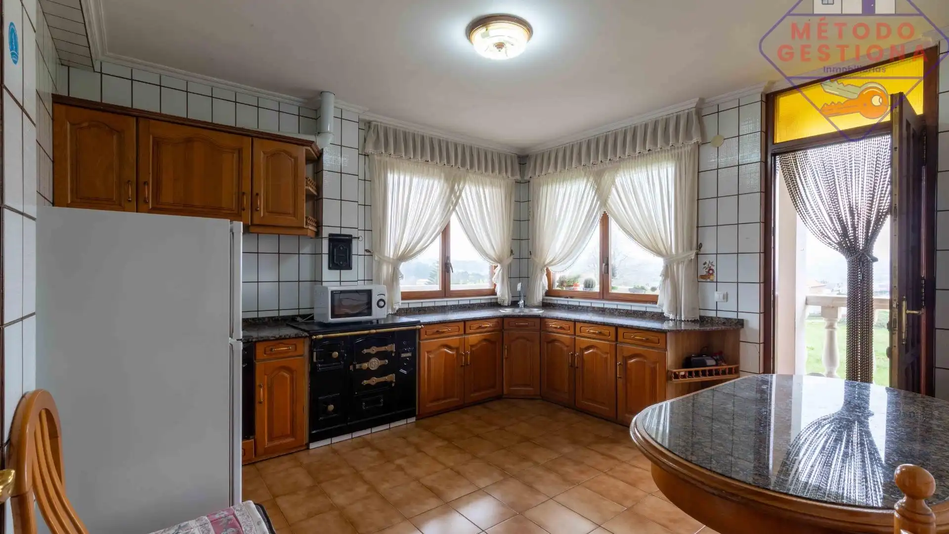 Kitchen of Houses for sale in Miengo  with Private garden and Balcony
