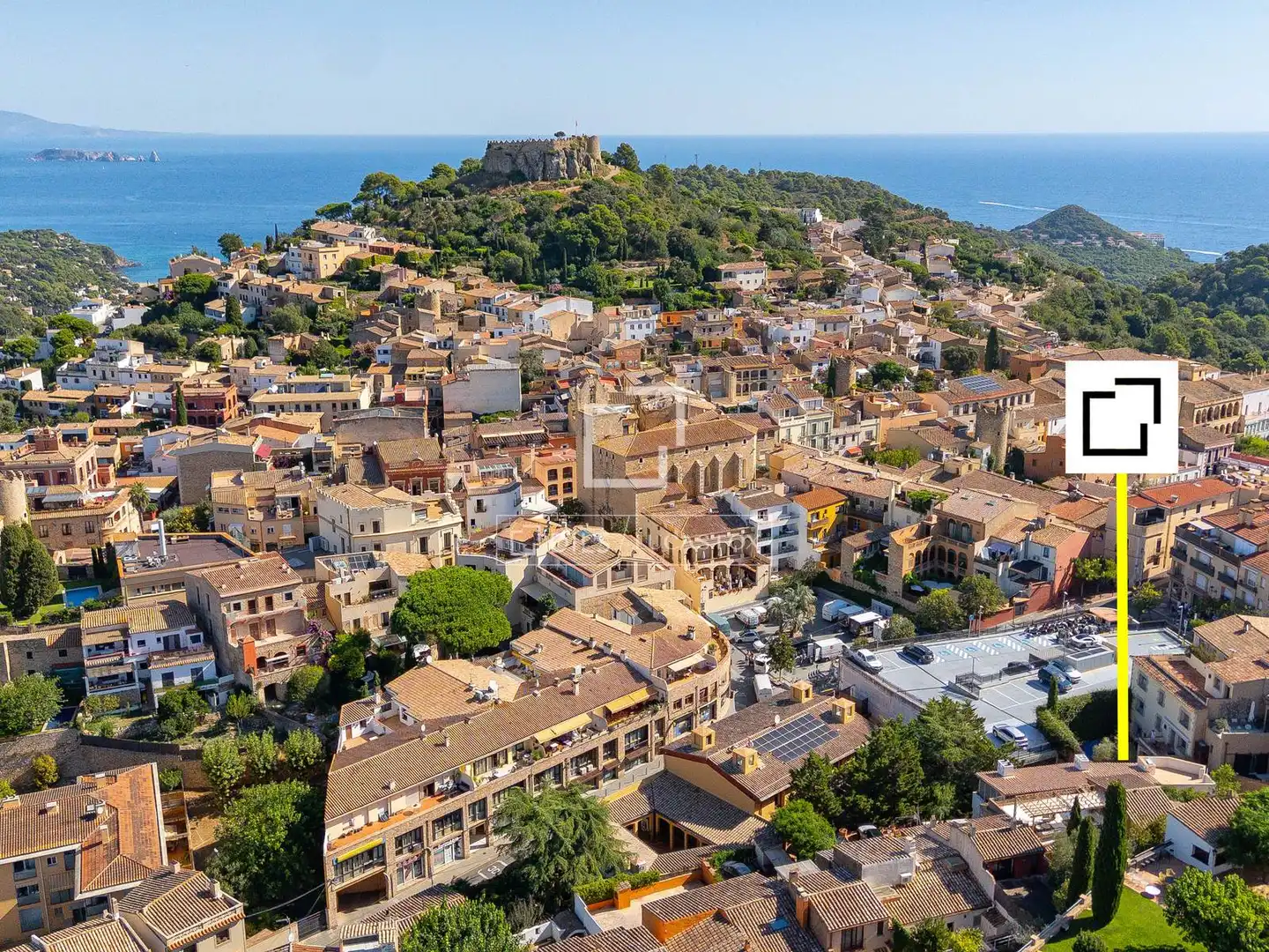 Exterior view of Houses for sale in Begur  with Heating, Terrace and Storage room