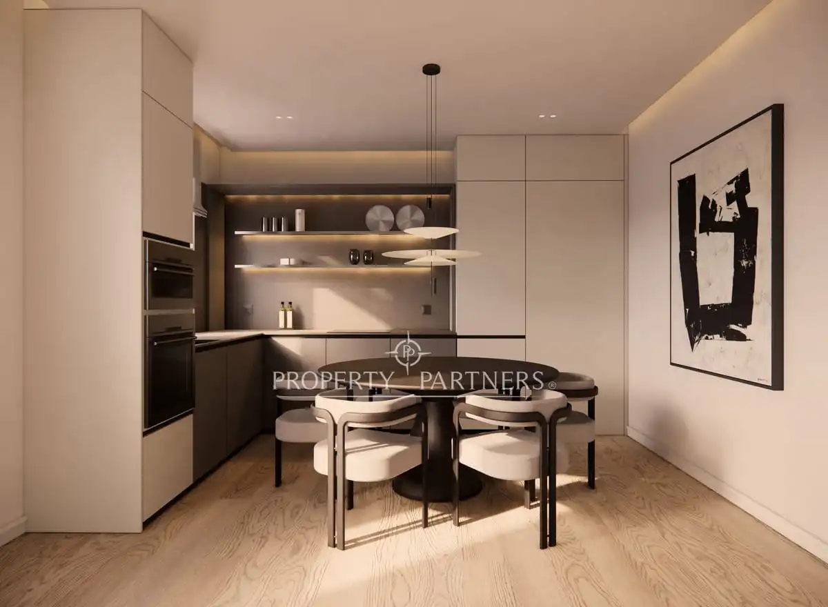 Cocina de Apartamento en venta en Chamberí