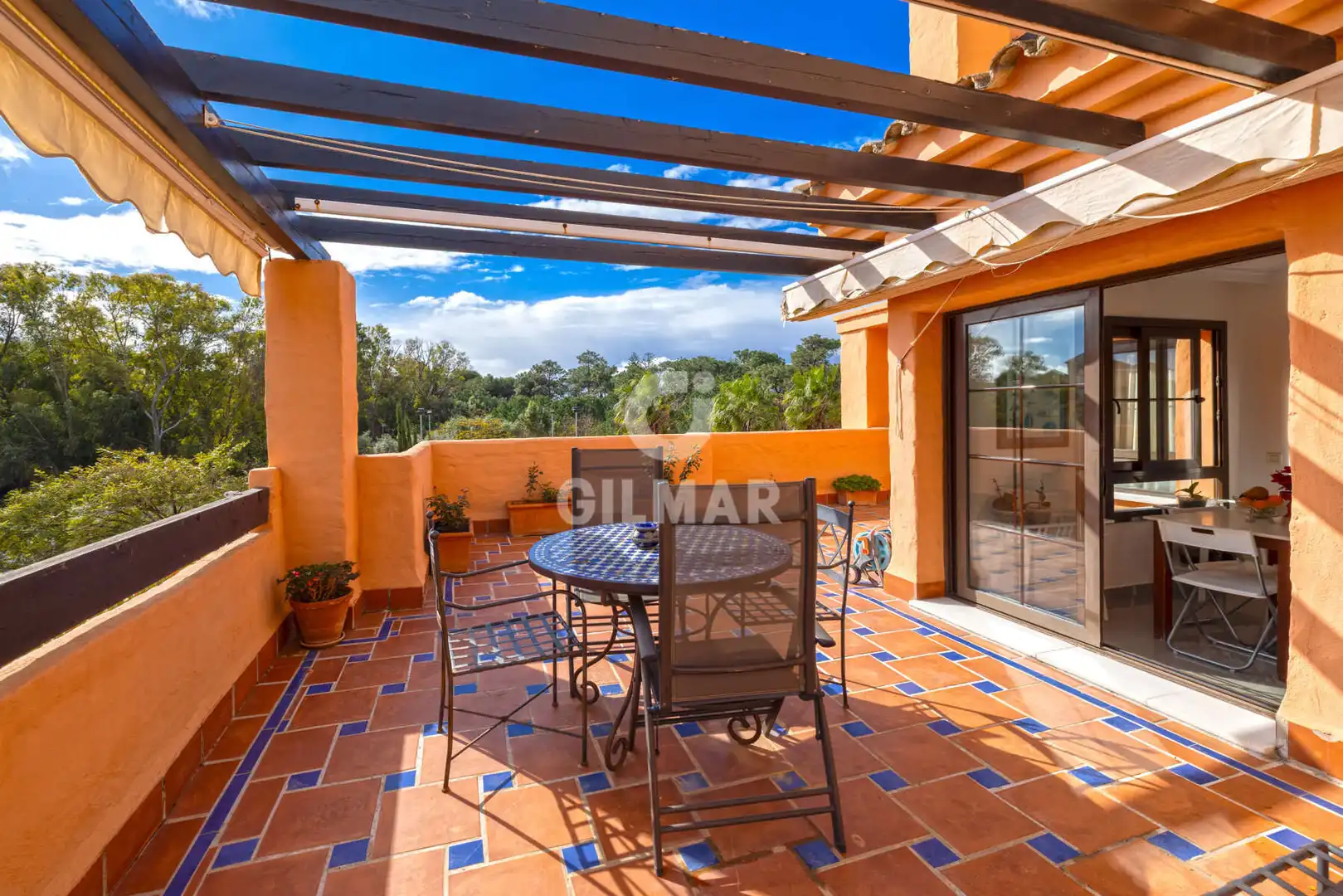 Terrace of Duplexes for sale in Estepona  with Heating, Private garden and Storage room