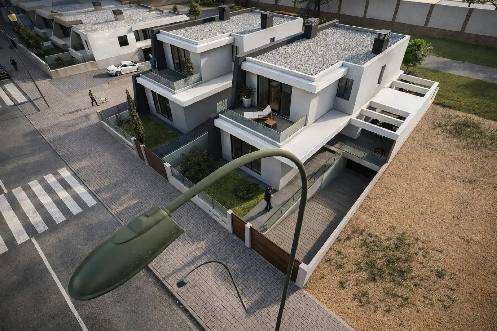 Vista exterior de Casa o chalet en venta en Palencia con Calefacción, Jardín privado y Terraza