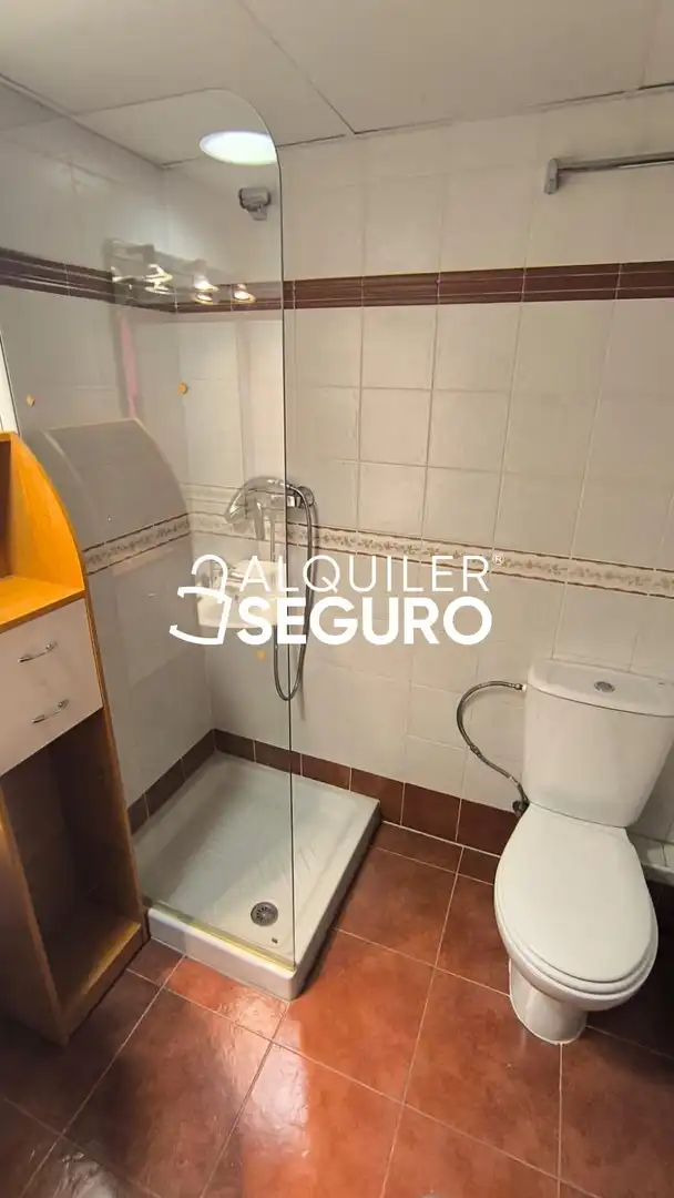 Bathroom of Flat for rent in Sevilla  with Air Conditioner and Furnished