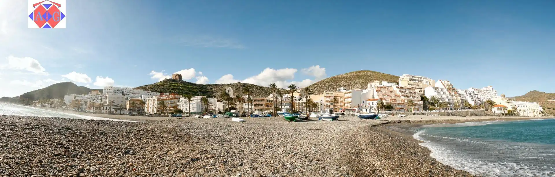Exterior view of Apartments for sale in Gualchos  with Terrace, Furnished and Balcony