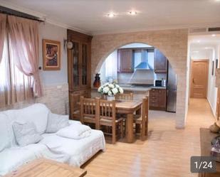 Dining room of House or chalet for sale in Torremanzanas / La Torre de les Maçanes  with Air Conditioner, Storage room and Furnished