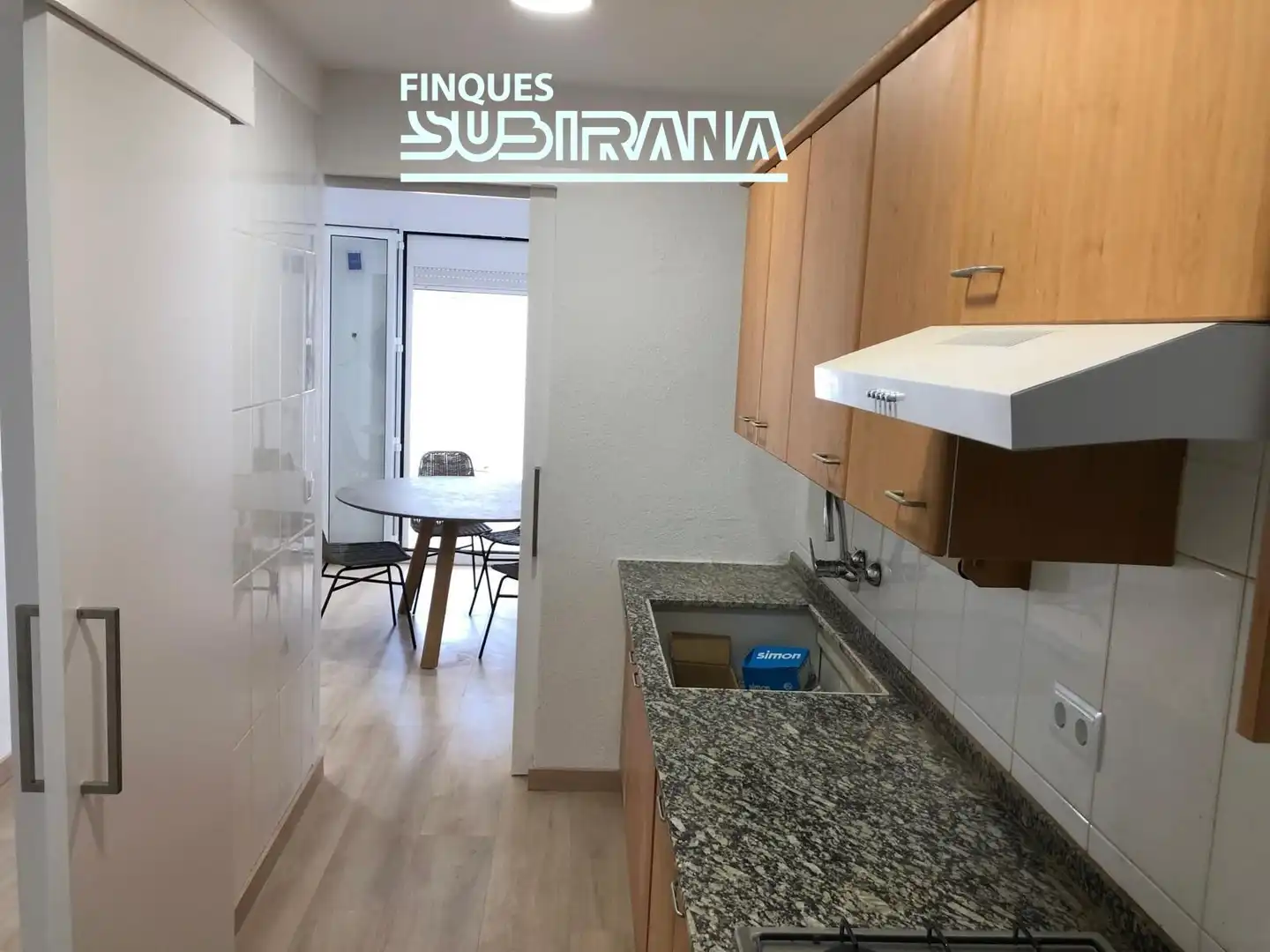 Cuina de Planta baixa en venda en Igualada amb Calefacció, Parquet i Terrassa