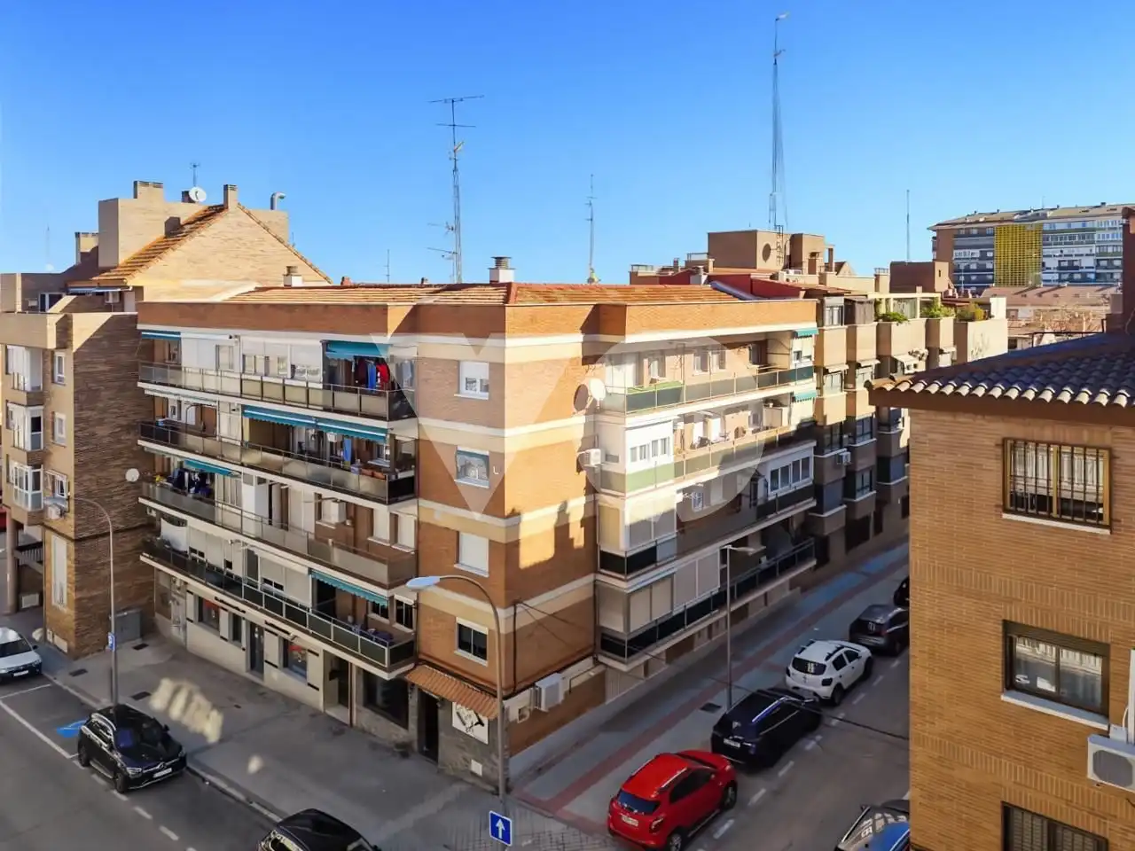 Exterior view of Flat for sale in Madrid  with Air Conditioner, Heating and Terrace
