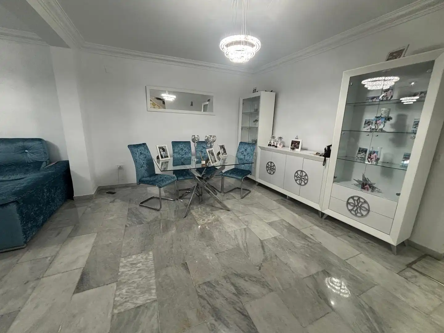 Comedor de Casa adosada en venta en Sevilla con Terraza y Balcón