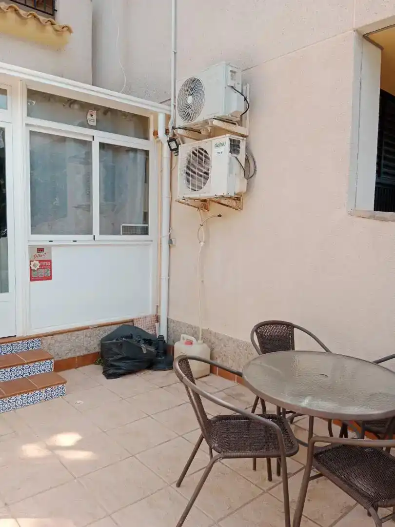 Terrasse von Erdgeschoss zum Verkauf in Los Alcázares mit Klimaanlage