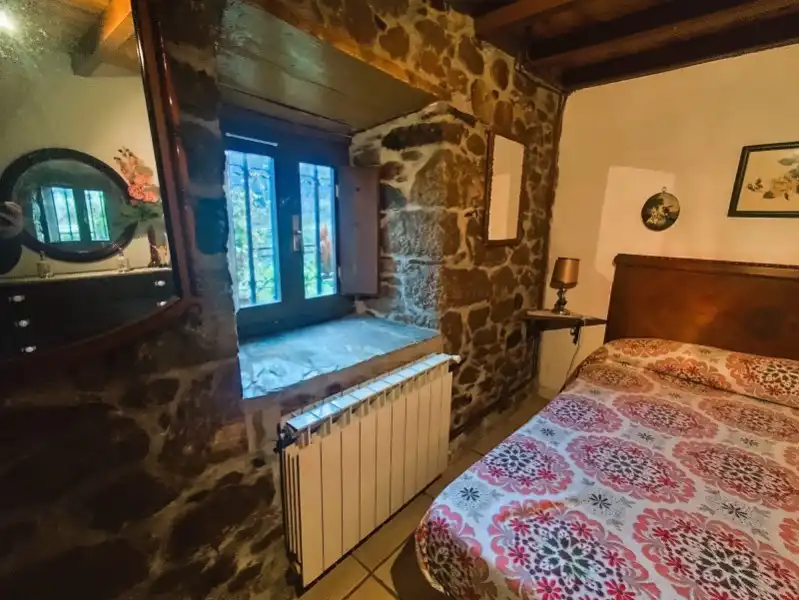 Schlafzimmer von Country house zum Verkauf in Pravia mit Heizung, Terrasse und Möbliert