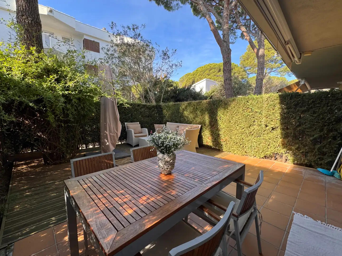 Terrace of Flat for sale in Palafrugell  with Air Conditioner, Heating and Private garden