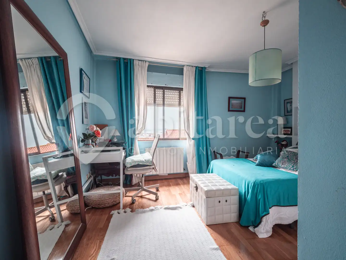 Bedroom of Flat for sale in Santander  with Heating and Parquet flooring