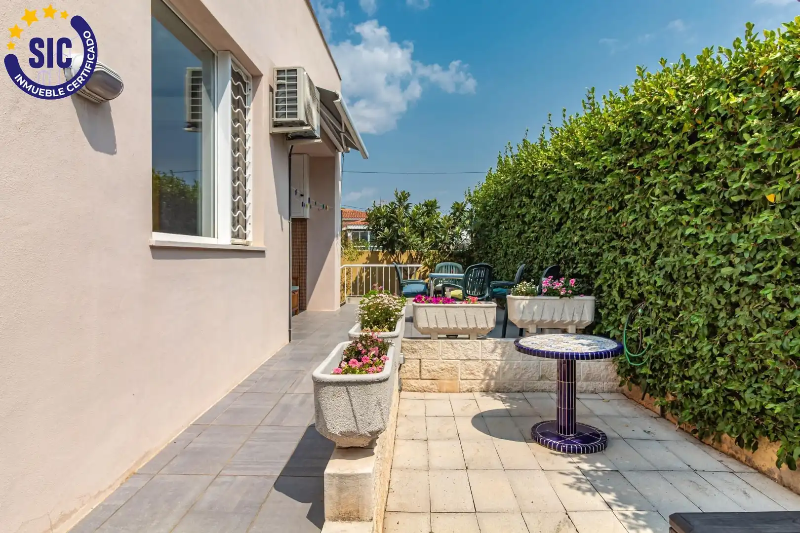 Terraza de Casa o chalet en venta en La Pobla de Tornesa con Aire acondicionado, Calefacción y Jardín privado