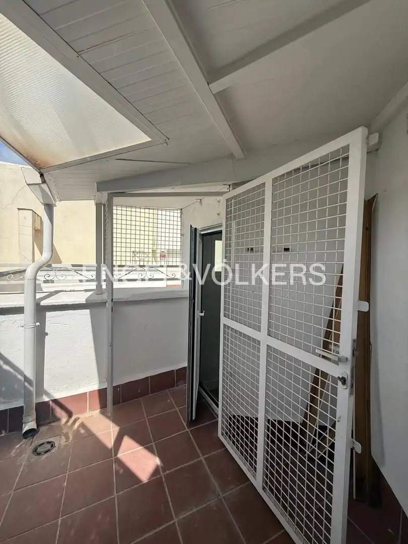 Balcony of Flat for sale in Madrid  with Air Conditioner, Heating and Terrace