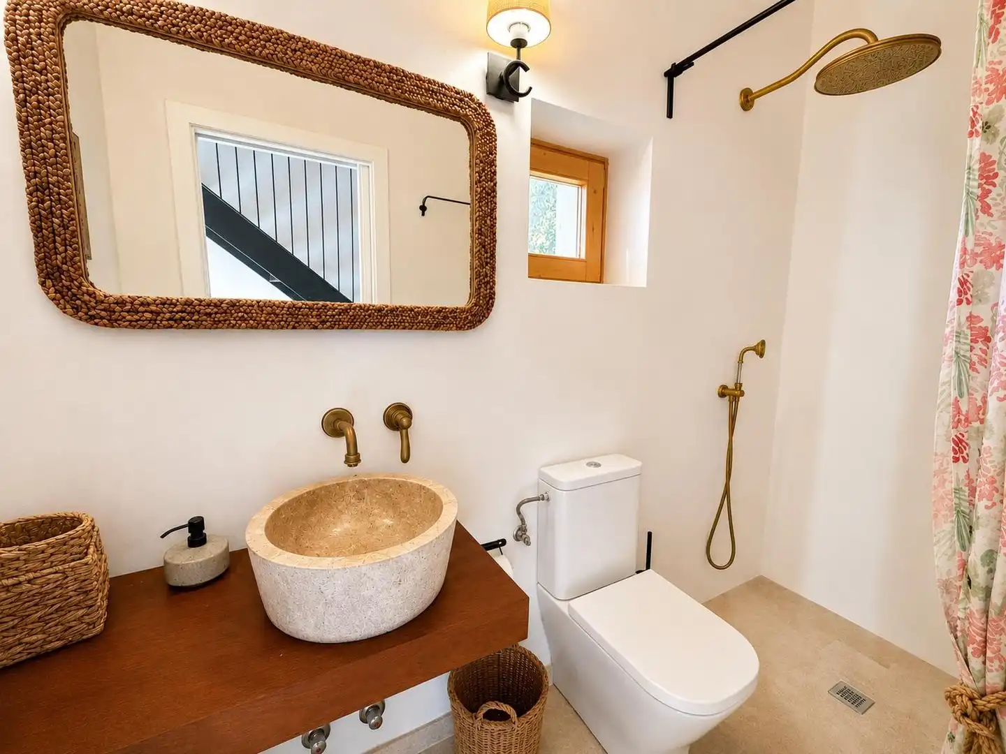 Baño de Finca rústica en venta en Porreres con Calefacción y Terraza